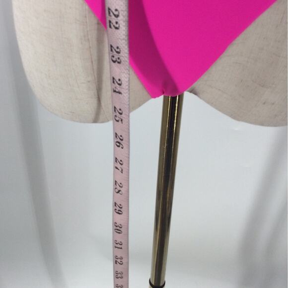 LULU'S SZ S Paradise Forever Hot Pink Cutout Cheeky One-Piece Swimsuit NEW 0B1 - Picture 5 of 8